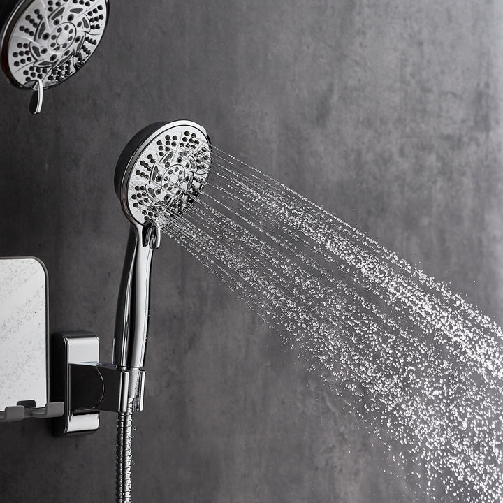PULSE ShowerSpas Nirvana Stainless Steel Brushed ShowerSpa (1070-CH)