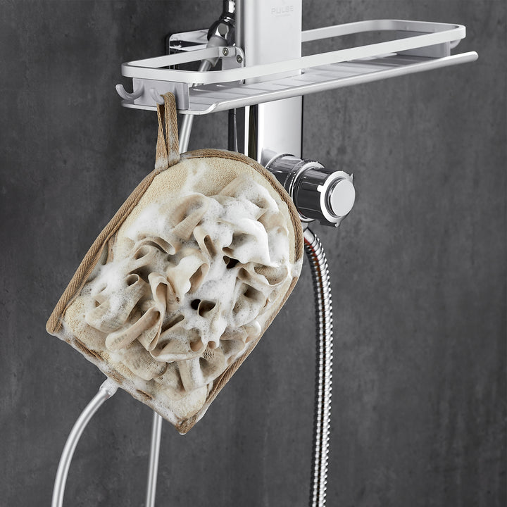 PULSE ShowerSpas Nirvana Stainless Steel Brushed ShowerSpa (1070-CH)