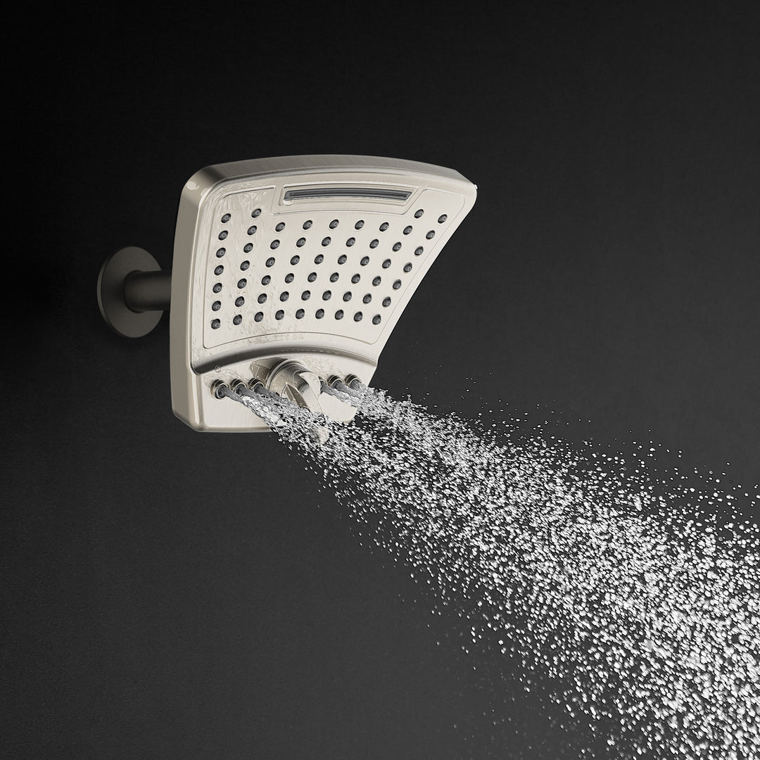 PULSE ShowerSpas PowerShot Brushed Nickel Showerhead (2056-BN)