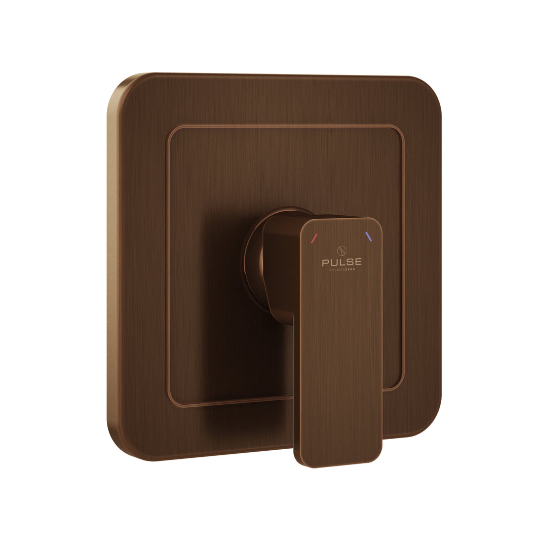 PULSE ShowerSpas Tru-Temp Pressure Balance 1/2" Rough-In Valve with Oil-Rubbed Bronze Trim Kit (3003-RIV-PB-ORB)