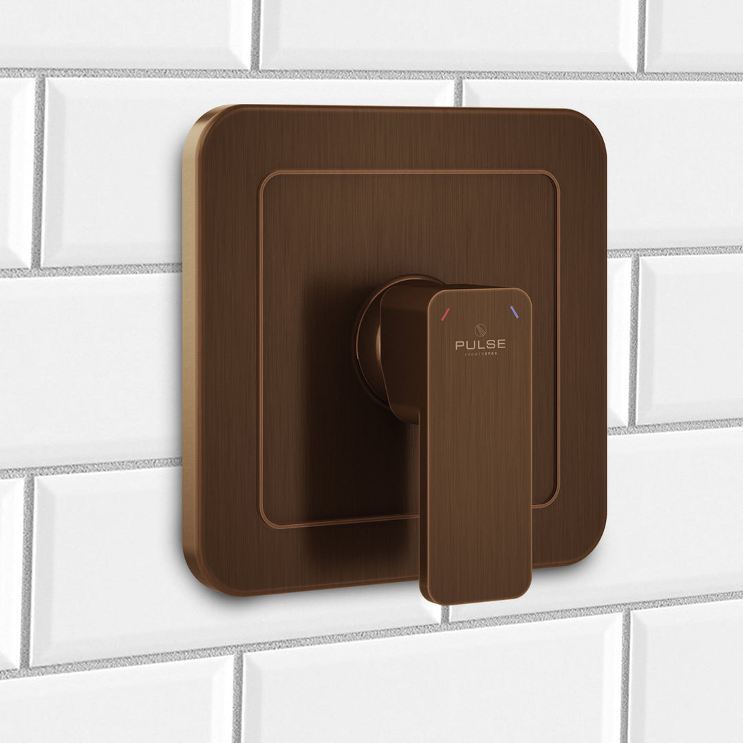 PULSE ShowerSpas Tru-Temp Pressure Balance 1/2" Rough-In Valve with Oil-Rubbed Bronze Trim Kit (3003-RIV-PB-ORB)