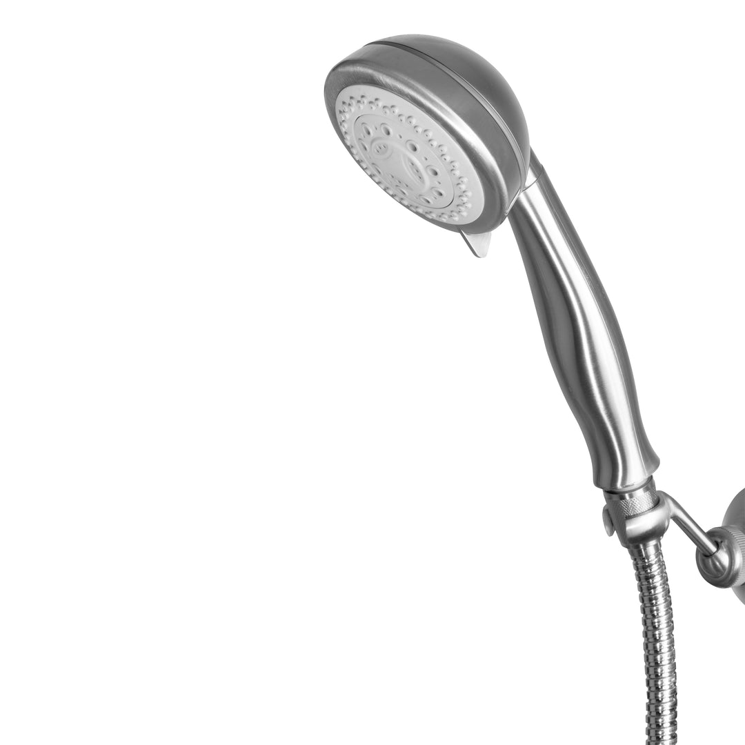 PULSE ShowerSpas Vaquero Hammered Brush Aluminum ShowerSpa (1027)