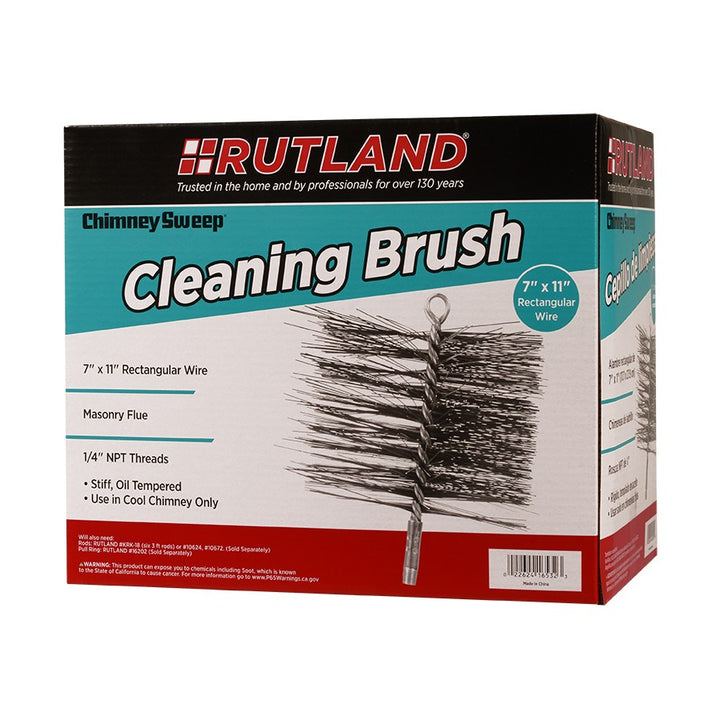 11X 7 Rectangular Wire Chimney Brush (1) (RP16532)