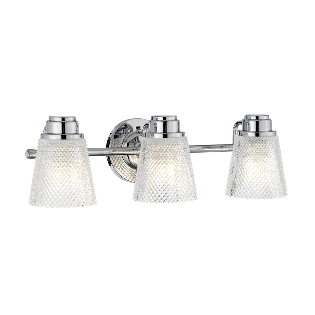 Hudson 3 Light Bath Light in Polished Chrome (BB-HUDSON3-PC)