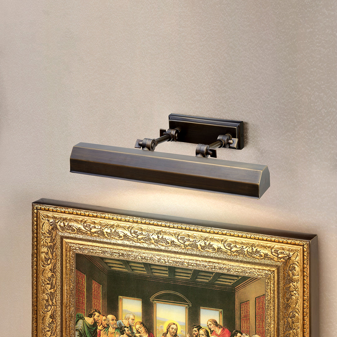 Chawton 1 Light Medium Picture Light in Dark Bronze (CHAWTONPLM-DB)