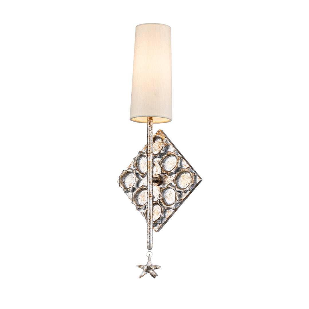 Star 1 Light Silver Sconce (SC10500S-1)