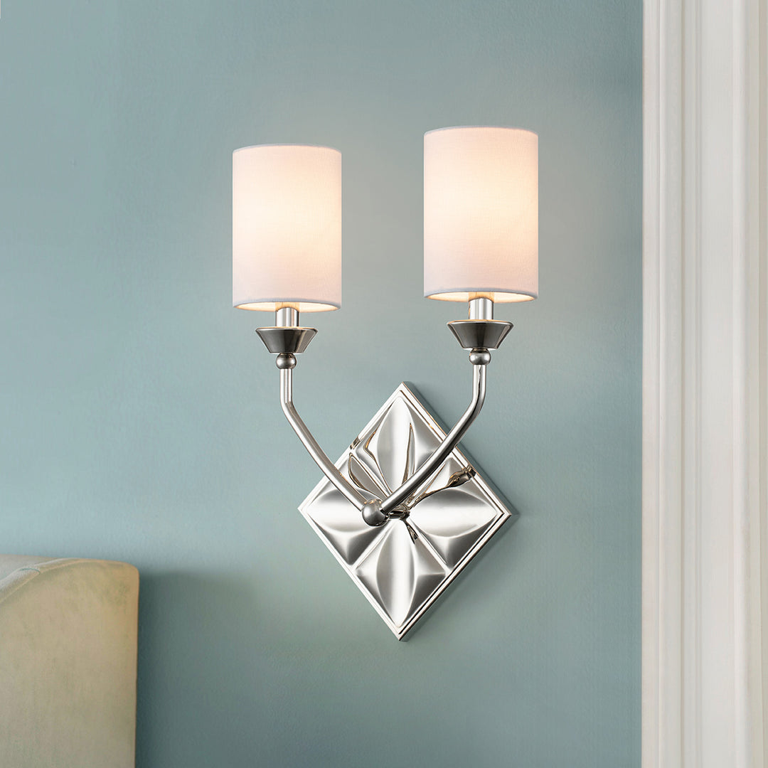 Epsilon 2 Light Sconce in Polished Chrome (SC10510PN-2)