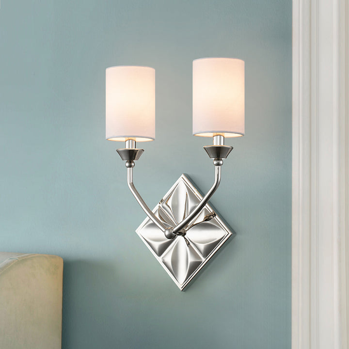 Epsilon 2 Light Sconce in Polished Chrome (SC10510PN-2)