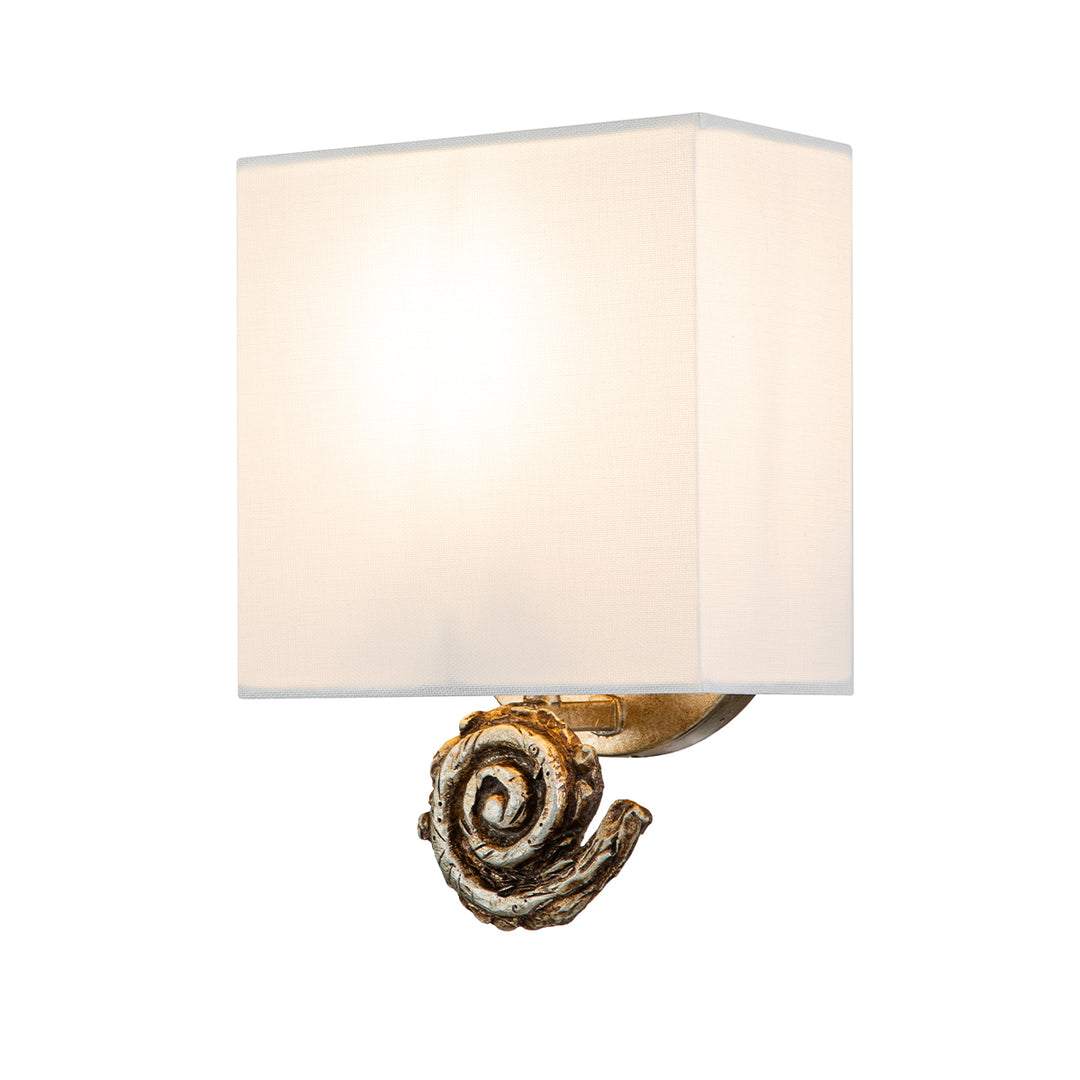 Swirl Small Sconce in Silver (SC1161S-1)